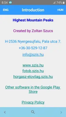 Highest Mountain Peaks android App screenshot 7